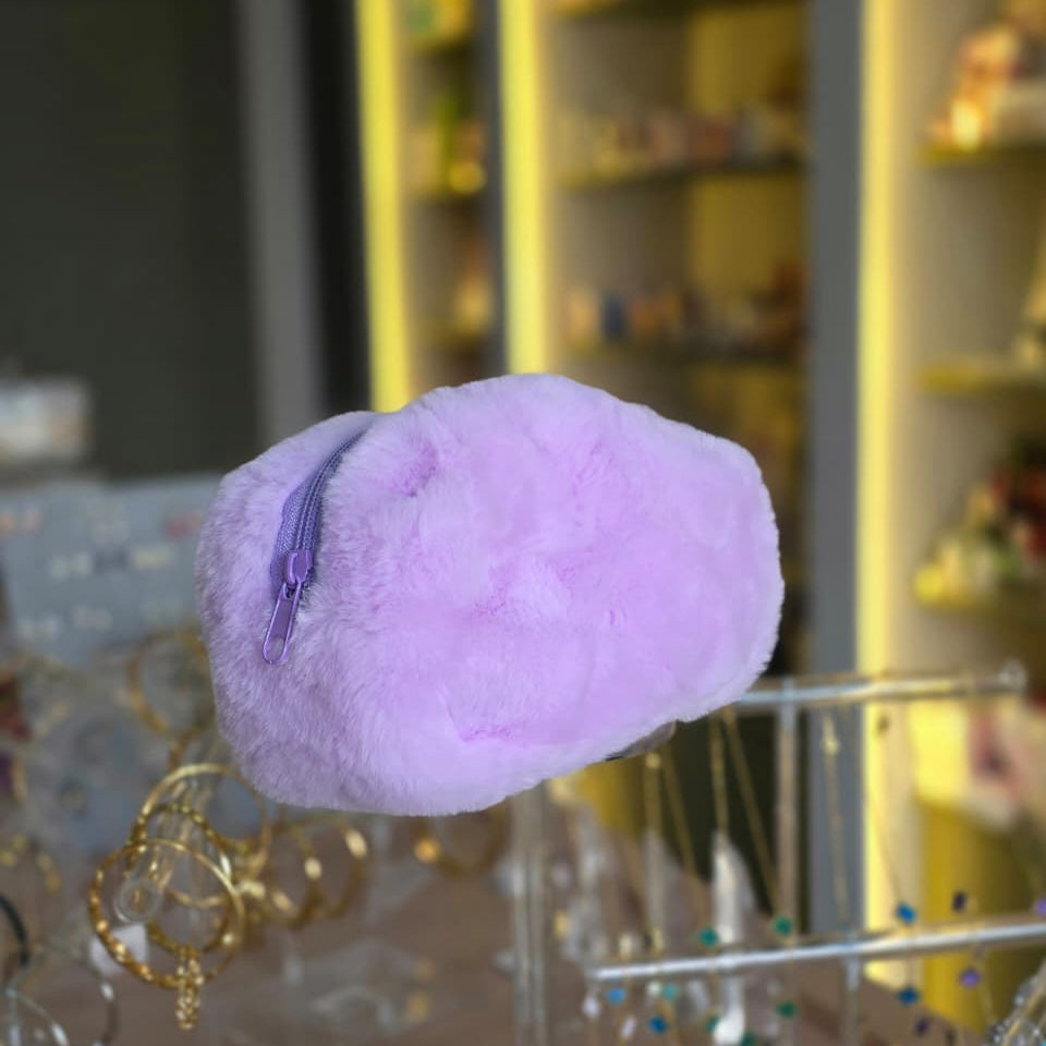 Fluffy Makeup Bag