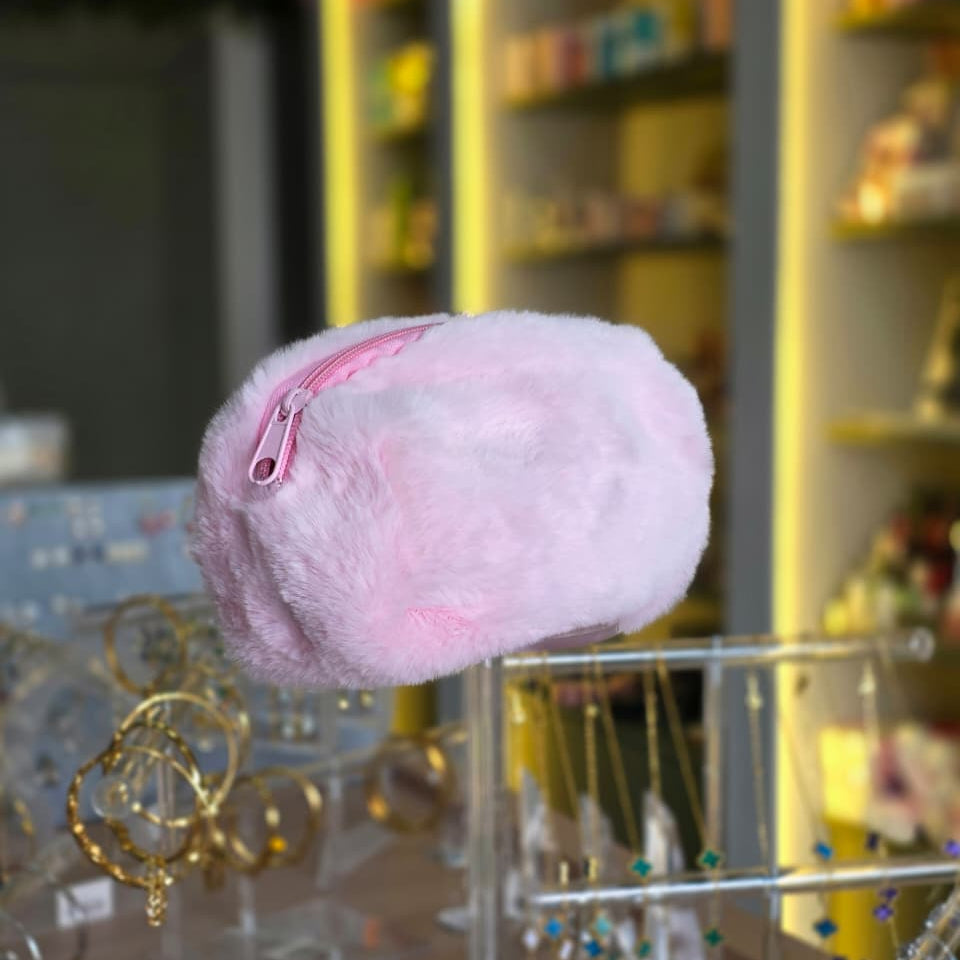 Fluffy Makeup Bag