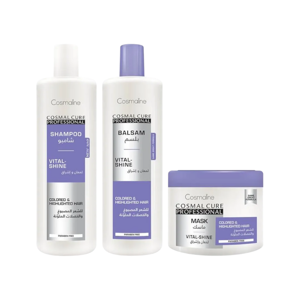 Cosmaline Cosmal Cure Professional Vital Shine Conditioner For Colored & Highlighted Hair