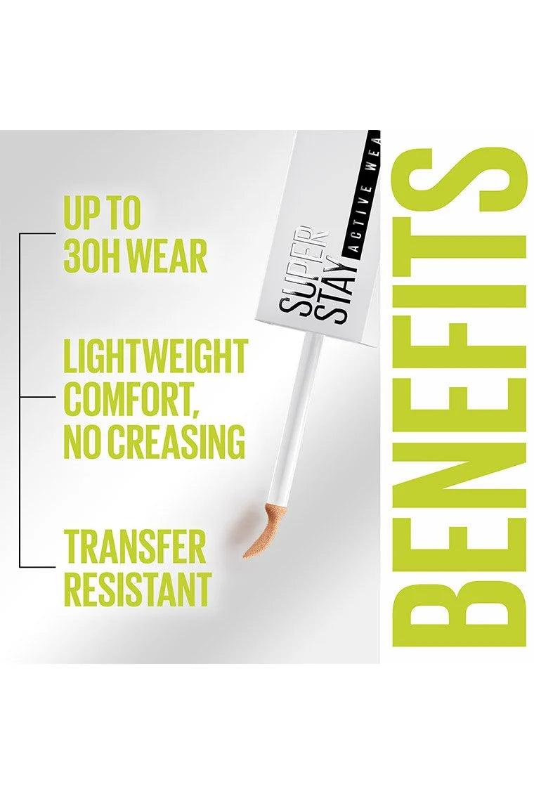 Maybelline New York Super Stay Active Wear 30H Concealer