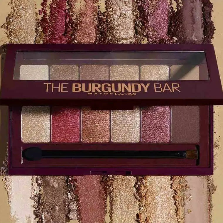 The Burgundy Bar Eyeshadow Palette l Maybelline New York Trendy