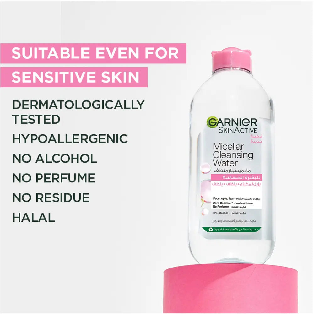 Garnier Micellar Water Facial Cleanser and Makeup Remover Trendy