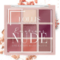 LOLLIS Emotions Nude Eyes & Cheeks Blush Palette Trendy