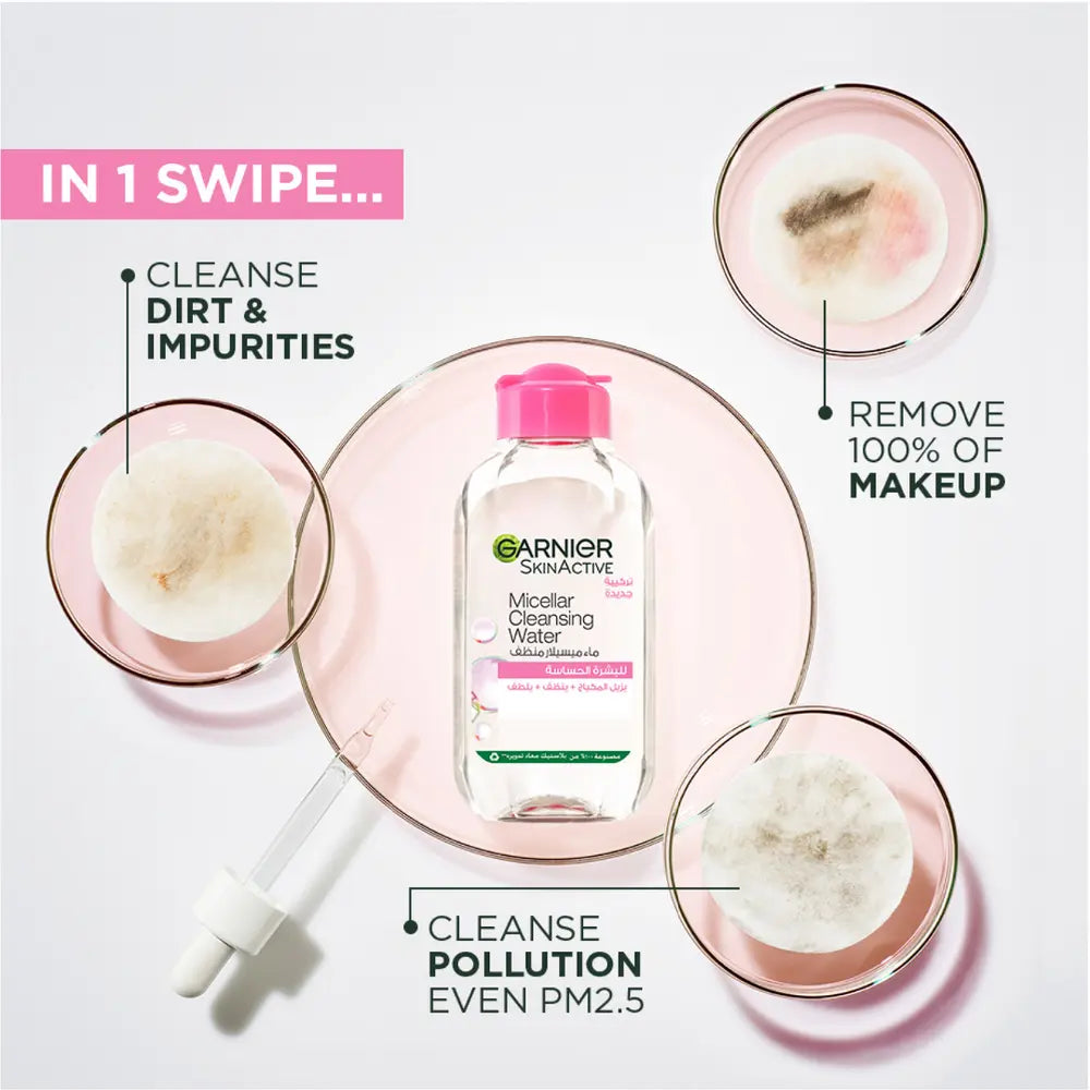 Garnier Micellar Water Facial Cleanser and Makeup Remover Trendy