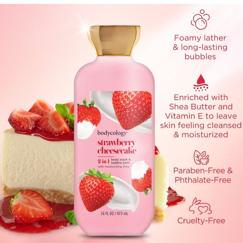 Bodycology 2-in-1 body wash and bubble bath