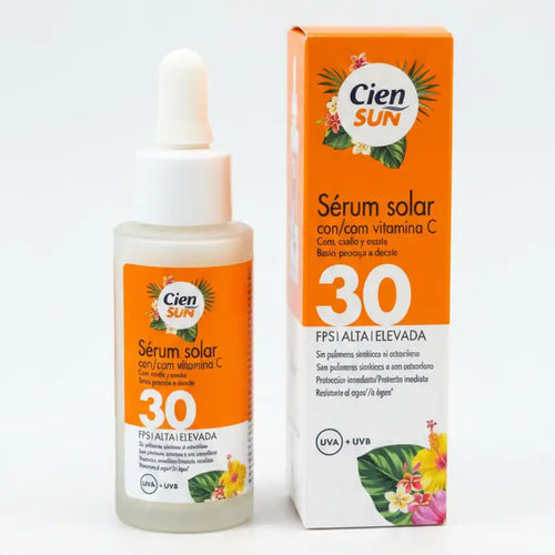 Cien Sun Serum Solar con Vitamin C SPF 30 Trendy