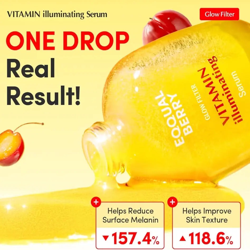Eqqual Berry Deep Cera Vitamin C Illuminating Serum. Trendy