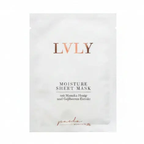 LVLY Moisture Sheet Mask With Manuka Honey And Goji Extract Trendy