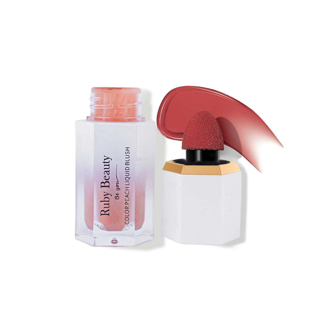 Ruby Beauty Color Peach Liquid Blush